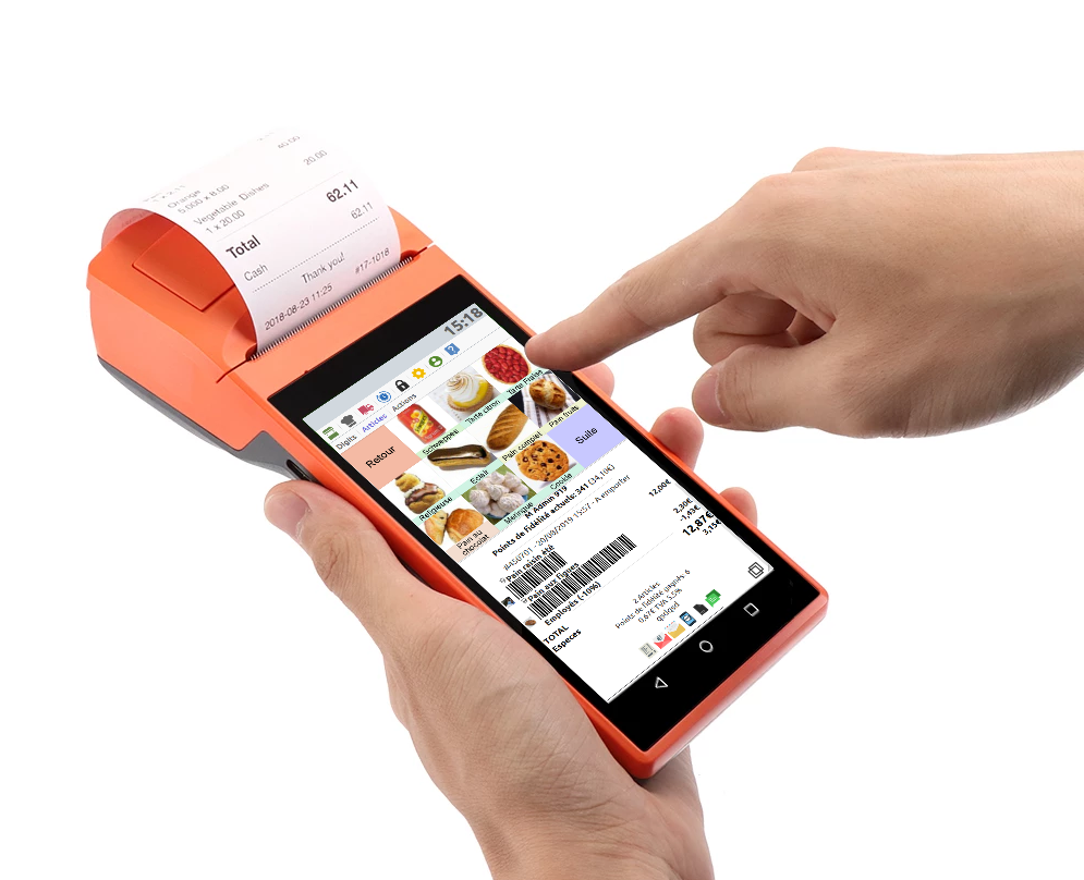 Appareil mobile avec imprimante